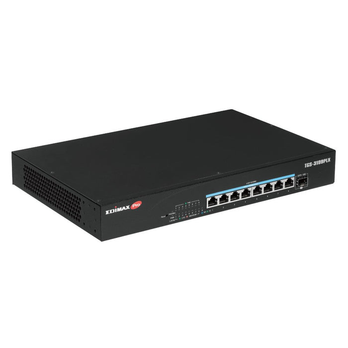 EAN 4717964705358 - Edimax Switch 8x TGS-3109PLX 2.5GbE Web Smart PoE++ - Switch Gestionado 2.5G Ethernet (100/1000/2500) Ene imagen 3