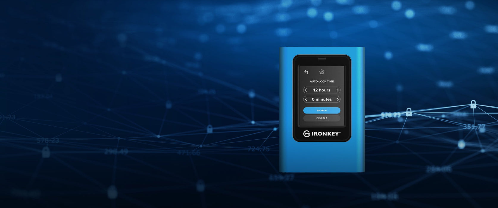 EAN 0740617328424 - Kingston Technology IronKey Vault Privacy 80 1,92 TB USB Tipo C 3.2 Gen 1 (3.1 Gen 1) Azul imagen 16