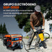 EAN 5905090330356 - Extralink EX.30356 motor-generador 5000 W 25 L Negro, Naranja imagen 19