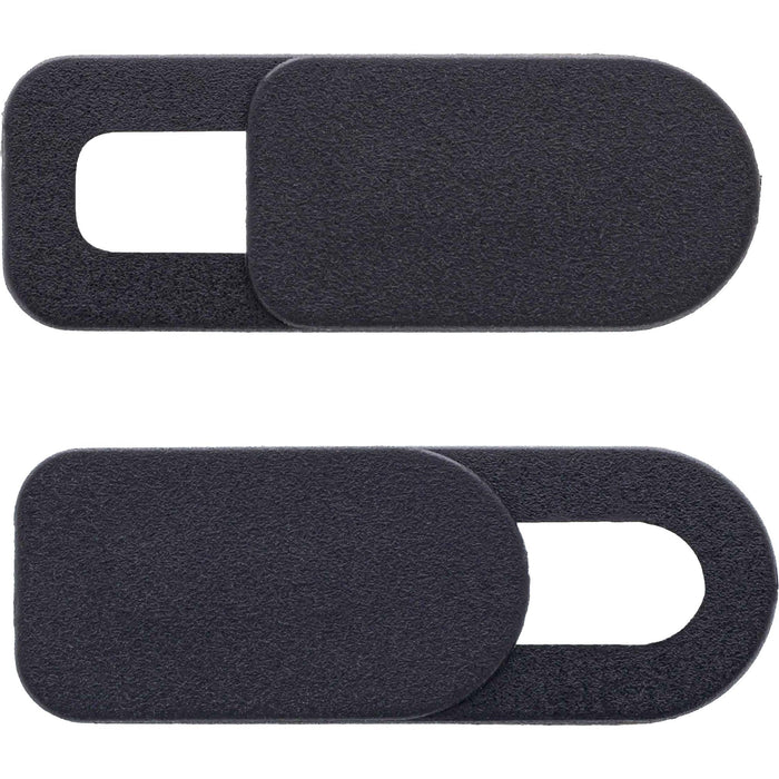 Cubierta Deslizante Para Cámara Web Inline, Negra, Paquete De 2