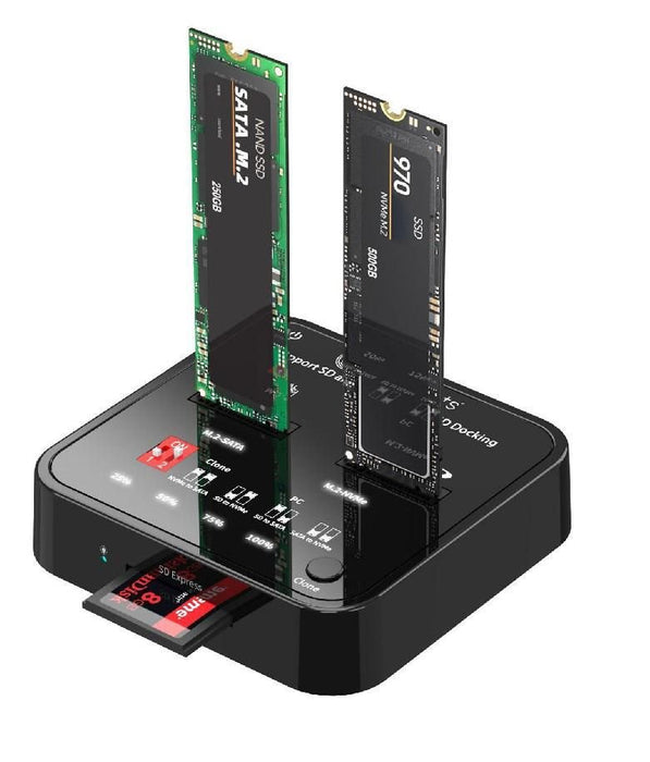 EAN 5715063016053 - CoreParts MS-CLONER-M2-SD duplicador de datos y soporte Negro imagen 1