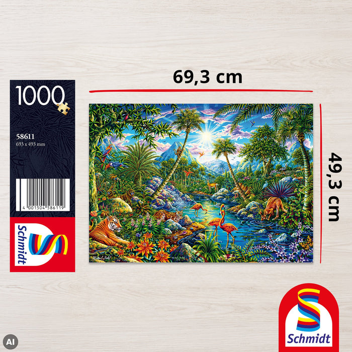 EAN 4001504586119 - Schmidt® Spiele 58611 puzzle Puzzle rompecabezas 1000 pieza(s) Paisaje imagen 2