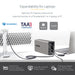 EAN 0065030895002 - StarTech.com 2TBT3-PCIE-ENCLOSURE base para portátil y replicador de puertos Alámbrico Plata imagen 11