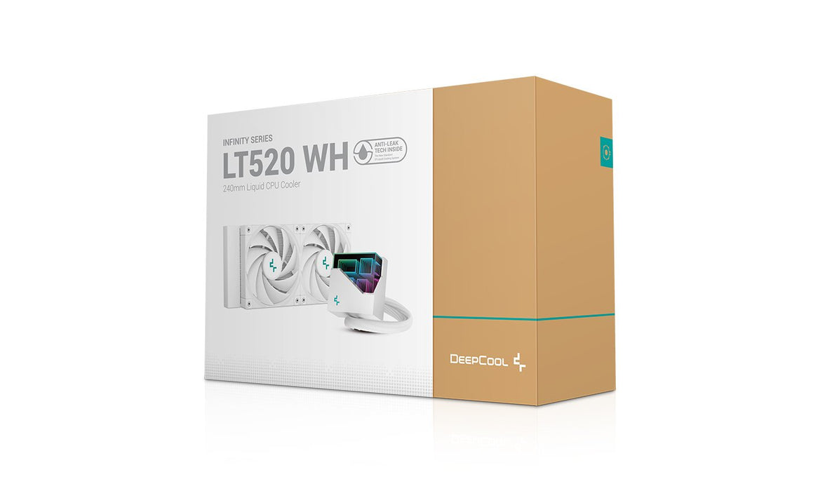 EAN 6933412728115 - DeepCool LT520 WH Procesador Sistema de refrigeración líquida todo en uno 12 cm Blanco 1 pieza(s) imagen 6