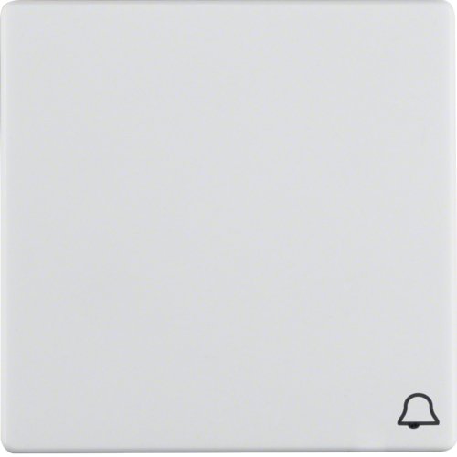 Berker 16206059 Tecla Basculante M Impresión Symbol Klingel Blanco Polar Samt