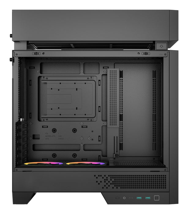 Caja Pc Deepcool Cl660 Atx Tower Case, Black