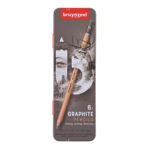 EAN 8712079424909 - Bruynzeel 60311006 lápiz de grafito Multi 6 pieza(s) imagen 1