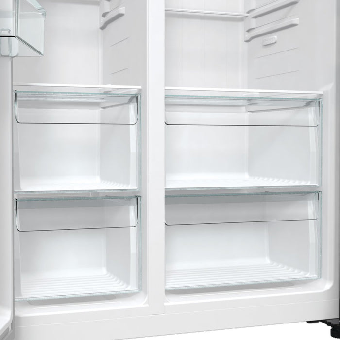 EAN 3838782684449 - Gorenje NRR9185EAXL nevera puerta lado a lado Independiente 550 L Gris imagen 18