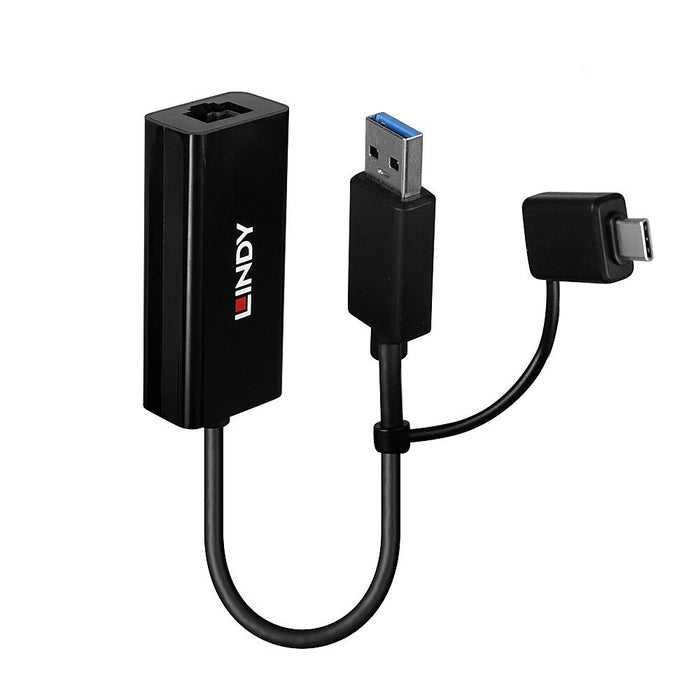 EAN 4002888434126 - Lindy 43412 adaptador y tarjeta de red Ethernet 5000 Mbit/s imagen 1