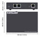 EAN 0766623561600 - Intellinet 561600 ampliador de red Transmisor de red Negro 10, 100, 1000 Mbit/s imagen 4