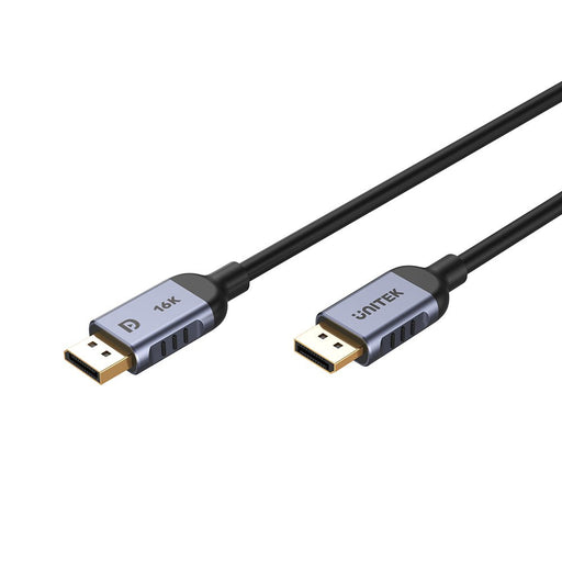EAN 4894160053077 - UNITEK C1626GY01-1M cable DisplayPort Negro, Gris imagen 1