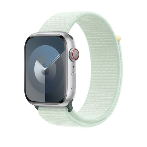EAN 0195949384844 - Apple MW4Q3ZM/A Accesorios para dispositivos vestibles inteligentes Grupo de rock Color menta Nylon, Poli imagen 2