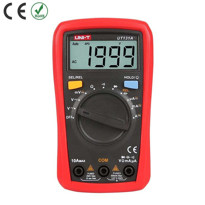 Uni-T Ut131b Digital Multimeter, Cat Ii, Diode Test