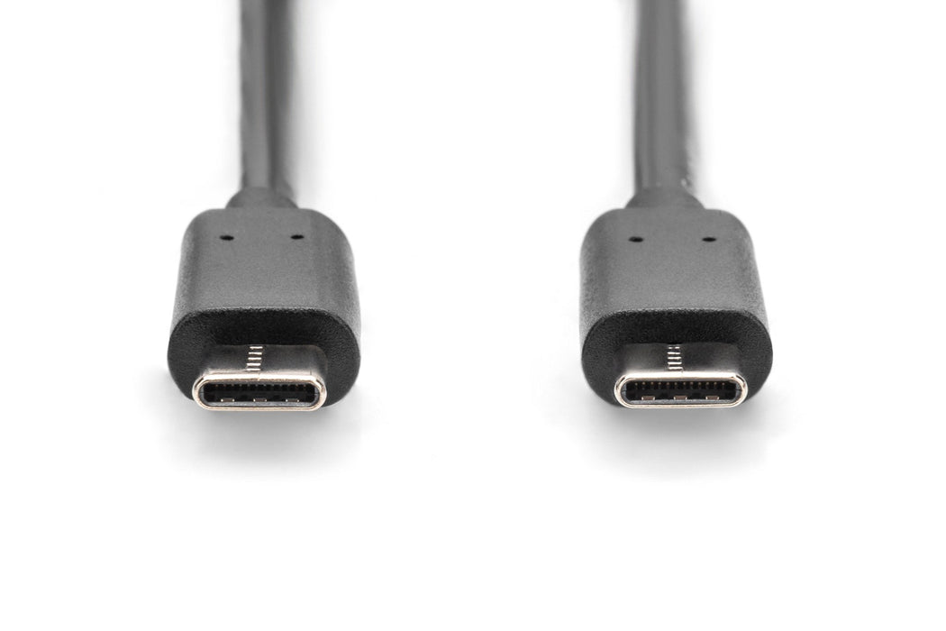 EAN 4016032455998 - Digitus AK-300138-030-S cable USB USB 2.0 3 m USB C 0,48 Gbit/s Negro imagen 3