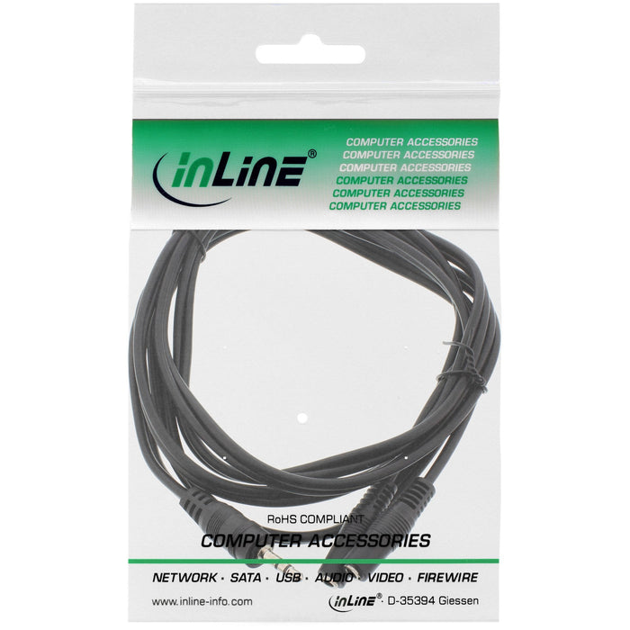 Inline Jack De 3,5 Mm Y-Cable Macho A 2x Jack De 3,5 Mm Hembra Estéreo 2 M