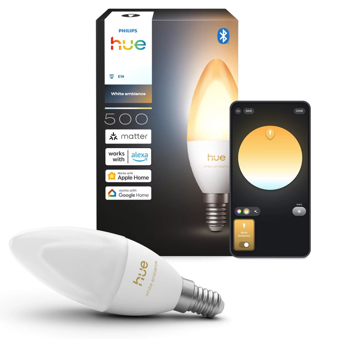 Signify Hue Wa B39 E14 Smarte Led Kerzenlampe