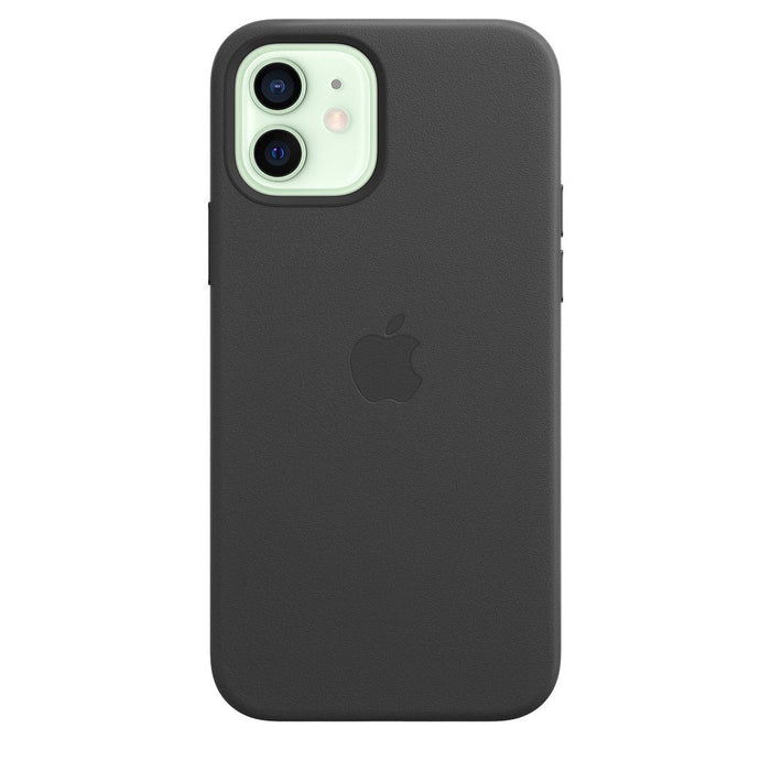 Apple Funda Iphone 12  12 Pro Leather Case Con Magsafe - Black