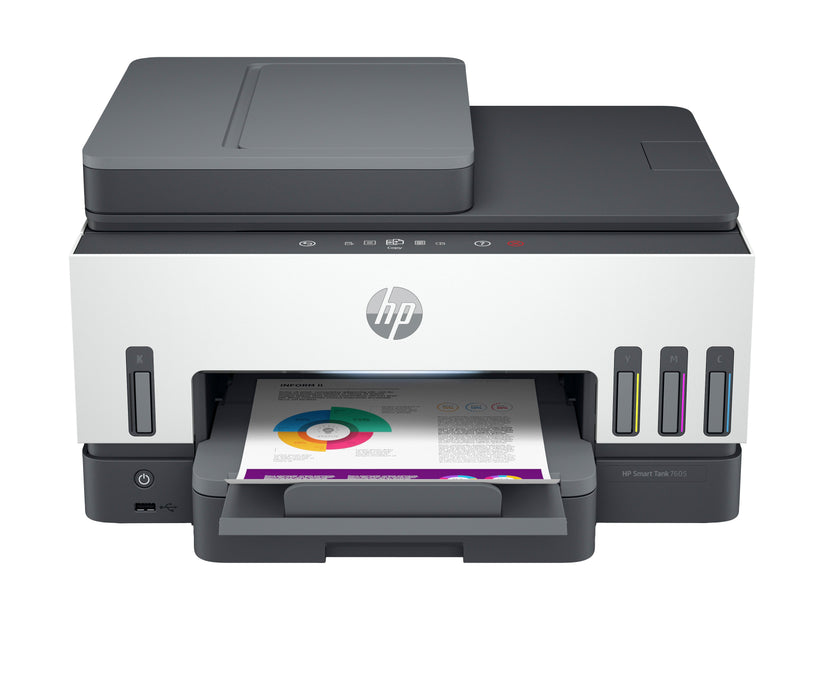 EAN 0195908302643 - HP Smart Tank 7605 All-in-One Printer Inyección de tinta térmica A4 4800 x 1200 DPI 15 ppm Wifi imagen 1