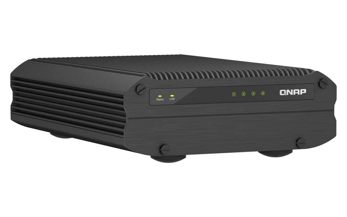 EAN 4711103081464 - QNAP TS-I410X NAS Torre Intel Atom® x6425E 8 GB 0 TB QNAP QTS Negro imagen 1