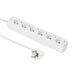 EAN 5706998555410 - Microconnect GRU00615W base múltiple 1,5 m 6 salidas AC Blanco imagen 1