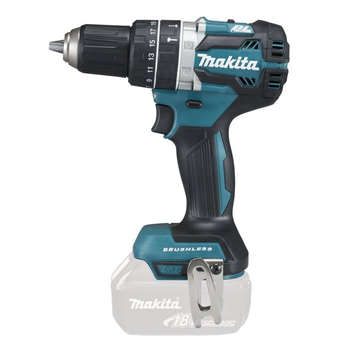 EAN 0088381826105 - Makita DHP484Z taladro Sin llave 1,6 kg Negro, Azul imagen 2