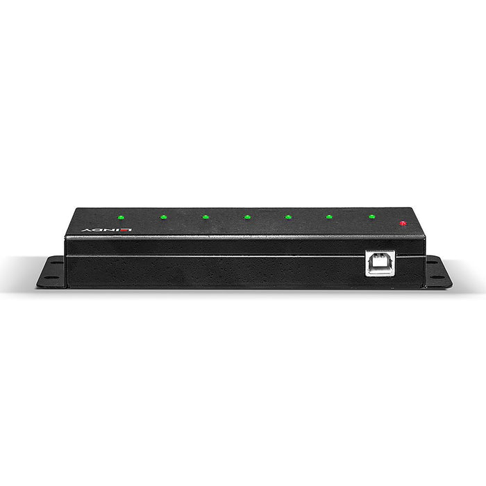 EAN 4002888427944 - Lindy 42794 hub de interfaz USB 2.0 Type-B 480 Mbit/s Negro imagen 4