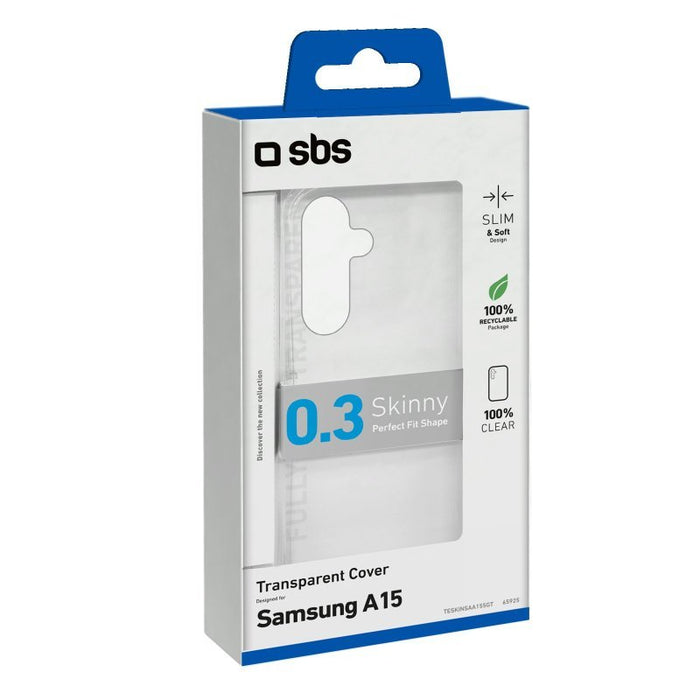 EAN 8018417465925 - SBS TESKINSAA155GT funda para teléfono móvil 16,5 cm (6.5") Transparente imagen 2