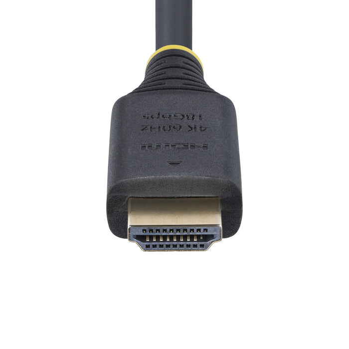 Startech.Com 2,4m Premium Zertifiziertes High Speed Hdmi Cable 4k 60hz 1440p 144hz 18gbps Uhd Hdmi 2.0 Cable Tpe-Mantel