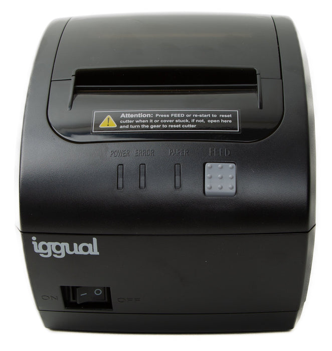 EAN 8435364318232 - iggual TP7001 203 x 203 DPI Alámbrico Transferencia térmica Impresora de recibos imagen 2