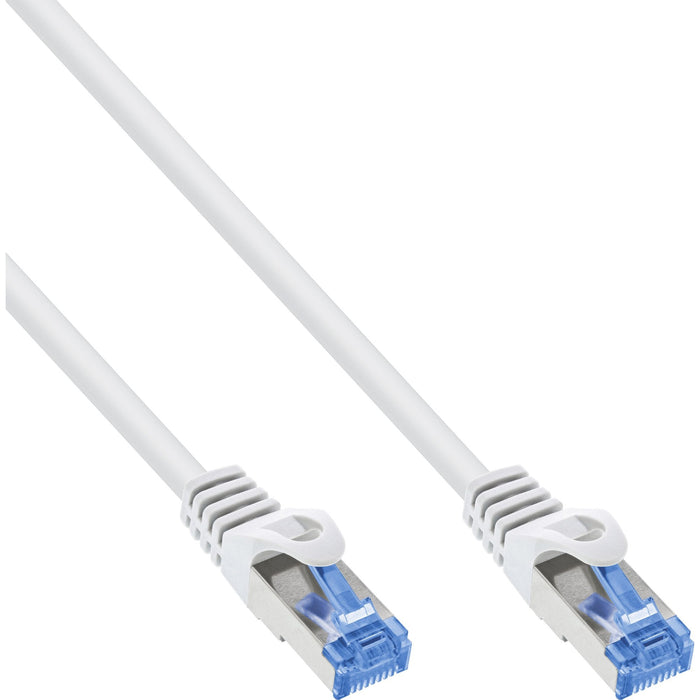 Inline® Patch Cable, Cat.6a, S/Ftp, Tpe (Lszh), Cca, White, 5m
