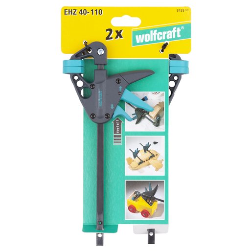 EAN 4006885345515 - wolfcraft GmbH EHZ 40-110 Abrazadera de barra Gris imagen 2