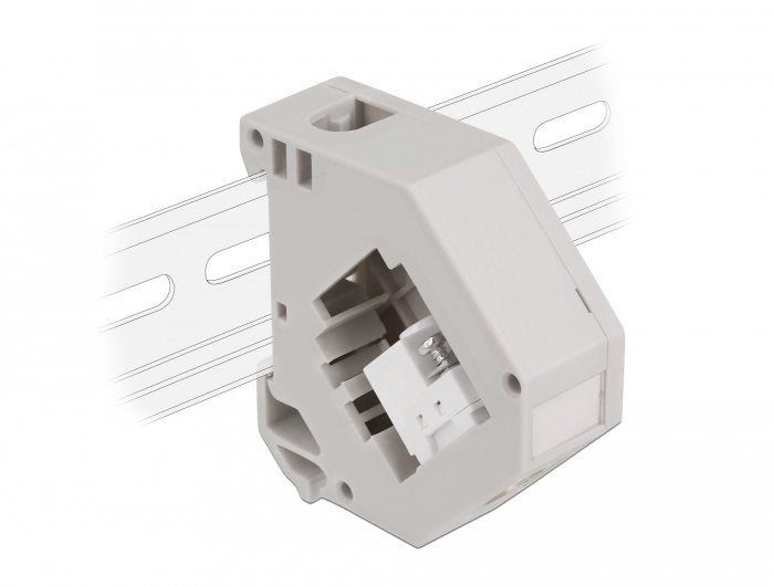 Delock Adaptador De Carril Din Con Keystone Iec Hembra A Bloque De Terminales