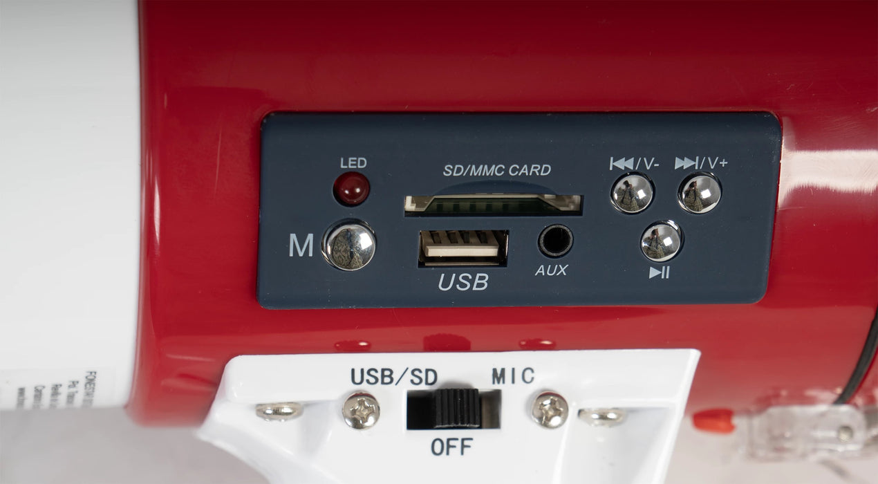 EAN 8422521110389 - Fonestar MF-600SGU megáfono Interior / exterior 25 W Rojo, Blanco imagen 5