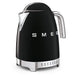EAN 8017709231309 - Smeg KLF04BLEU tetera eléctrica 1,7 L 2400 W Negro imagen 2