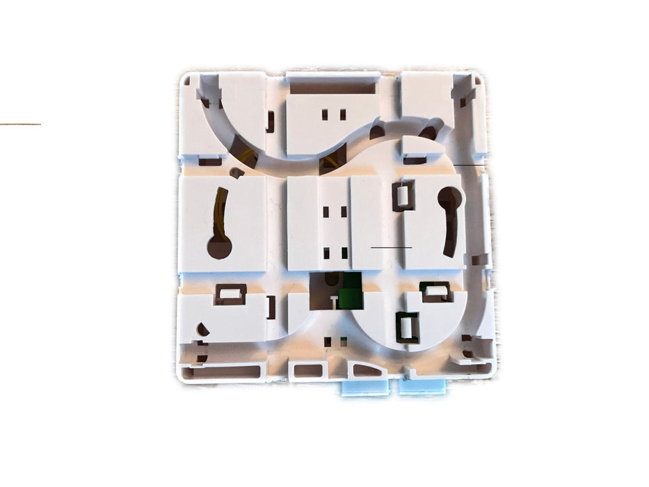 Ftth Box Fr 4 Kupplungen Sc-S Oder Lc-D 80x80 Mit Cablefhrung, Schrumpfversion