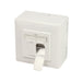 EAN 4052792040234 - LogiLink NP0124 toma de corriente 2 x RJ-45 Metálico, Blanco imagen 2