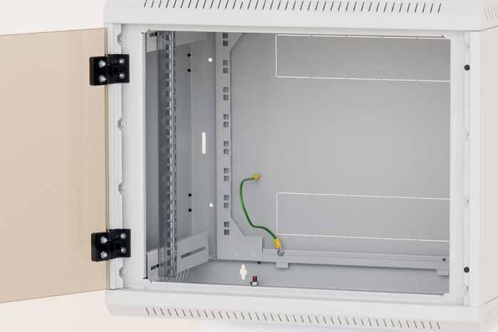 Armario Rack Triton 19 "Una Pieza 12u / 600mm