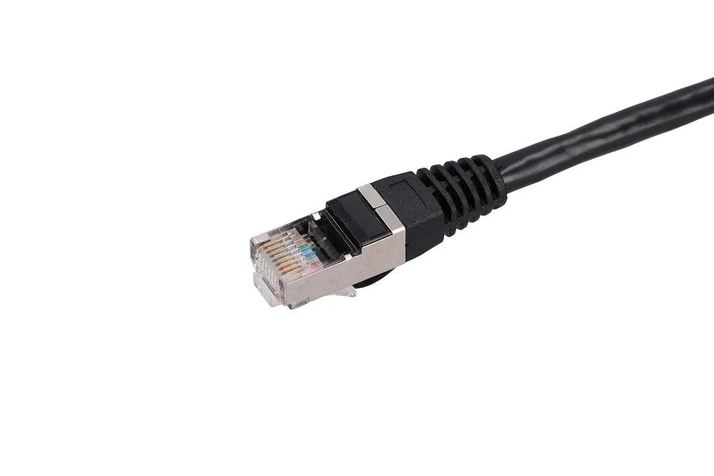 Extralink Lan Patchcord Cat.5e Ftp 10m Foiled Twisted Pair Bare Copper Black