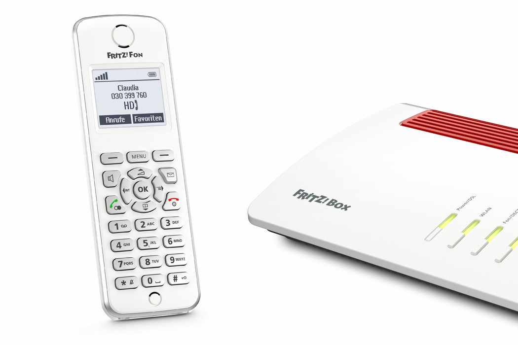 EAN 4023125025112 - Fon FRITZ! M2, DE Teléfono DECT Identificador de llamadas Blanco imagen 2