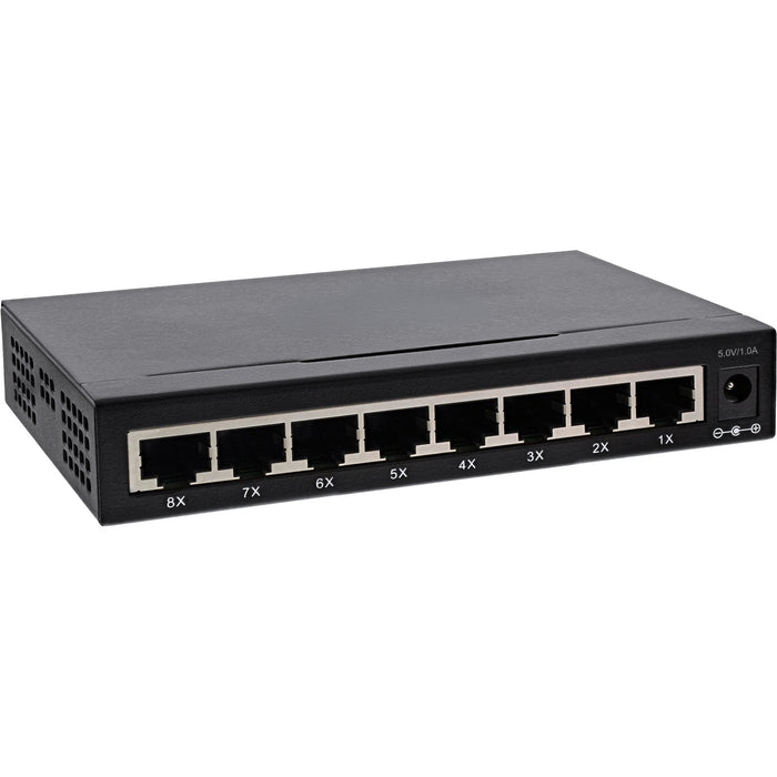 EAN 4043718257331 - InLine 32308M switch Gigabit Ethernet (10/100/1000) Negro imagen 2