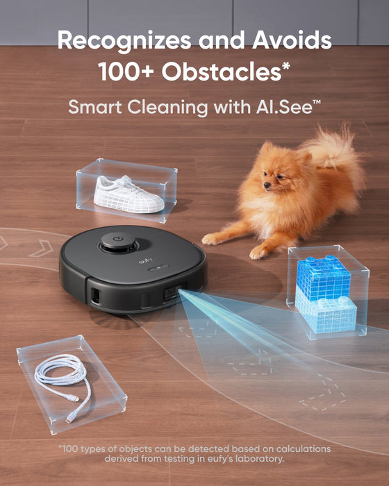 Robot De Limpieza Con Estación De Vaciado Automático Eufy X10 Pro Omni