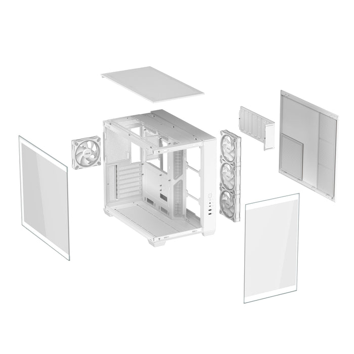 EAN 4711387849859 - ASUS A32 Plus TG ARGB White Midi Tower Blanco imagen 15