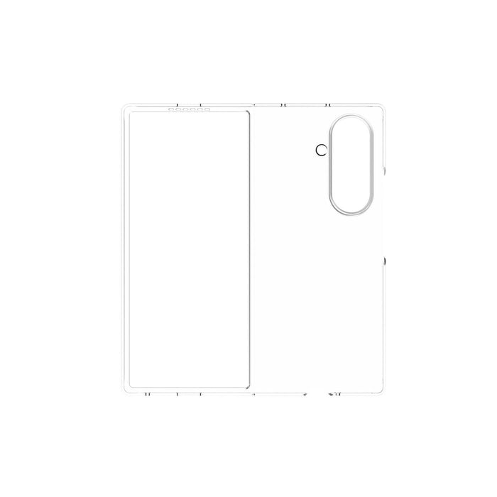 Infinite (Grs) Paris Z Fold7  Galaxy Clear Cover. Material: