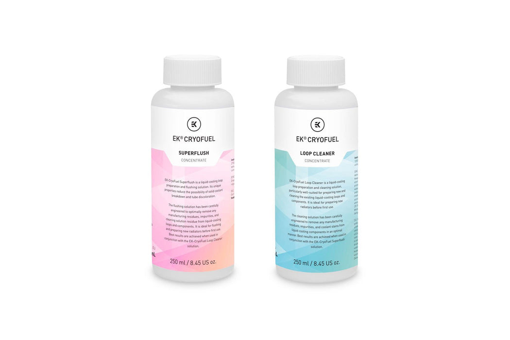 Ek Waterblocks Ek-Cryofuel Loop Cleaner + Superflush Konzentrat - 250ml