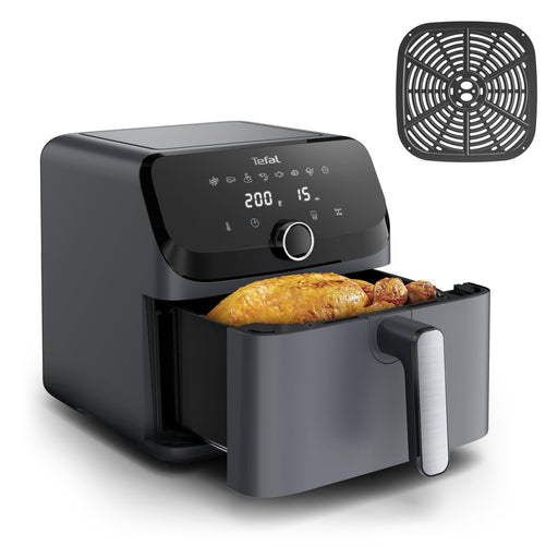 EAN 3045380026711 - Tefal Easy Fry Mega EY855BE0 freidora Sencillo 7,5 L Independiente 2020 W Freidora de aire caliente Gris imagen 1