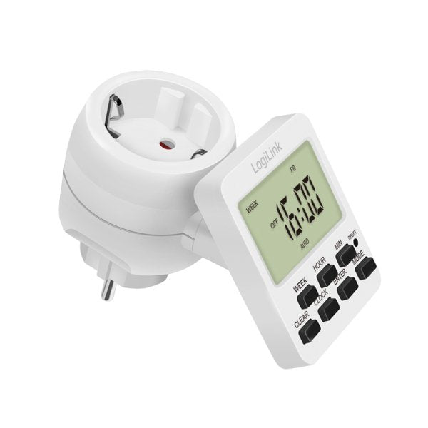 EAN 4052792070095 - LogiLink ET0014 contador eléctrico Blanco Programador eléctrico diario/semanal imagen 4