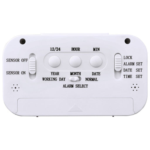 EAN 4047443409263 - Hama RC 660 Reloj despertador digital Blanco imagen 2