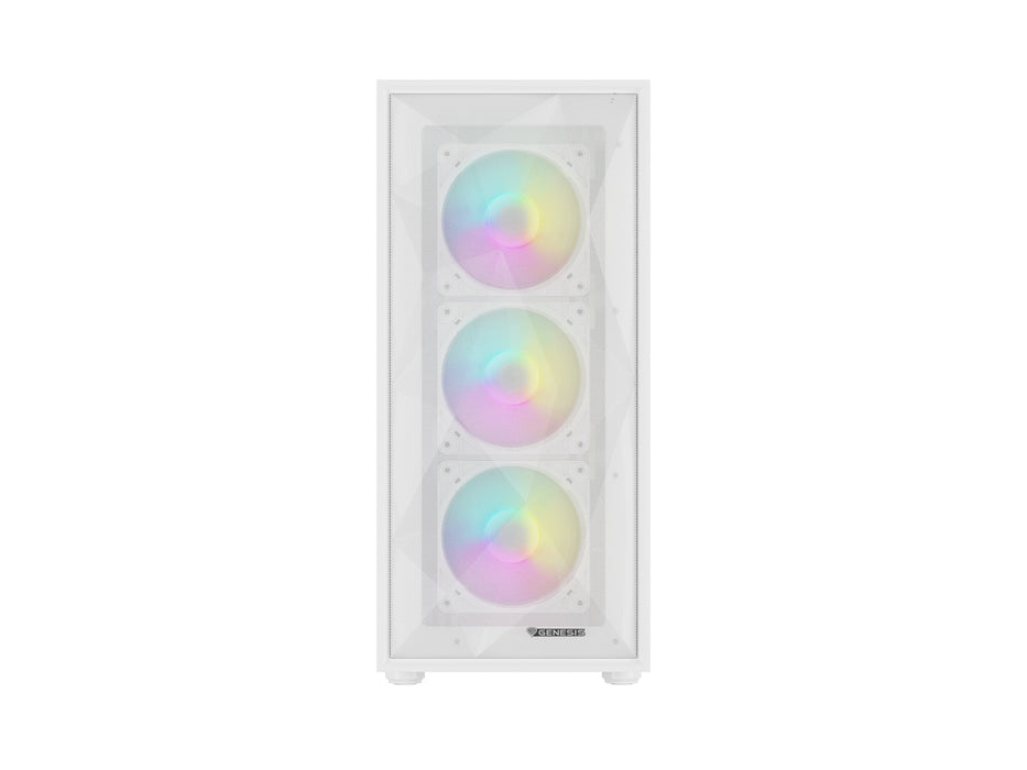 EAN 5901969444544 - GENESIS Diaxid 605 ARGB Midi Tower Blanco imagen 8