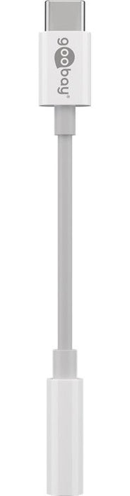 Cable De Audio - Usb-C Macho A 3,5 Mm Hembra  Blanco