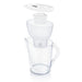 EAN 4006387124311 - Brita Marella Filtro para depósito de agua 2,4 L Transparente, Blanco imagen 3